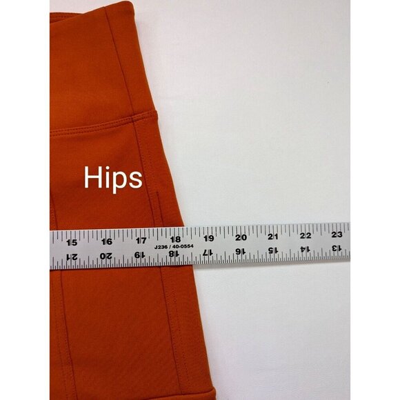Athleta Delancey Straight Cargo Pant Size Large Foliage Orange - Picture 9 of 12